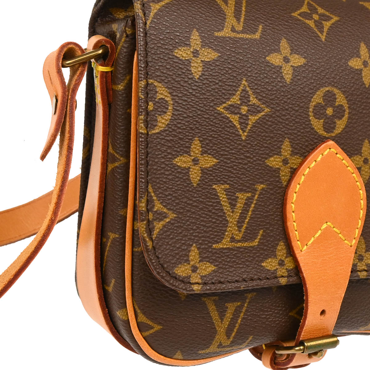 Louis Vuitton 1993 Monogram Cartouchiere PM Shoulder Bag M51254