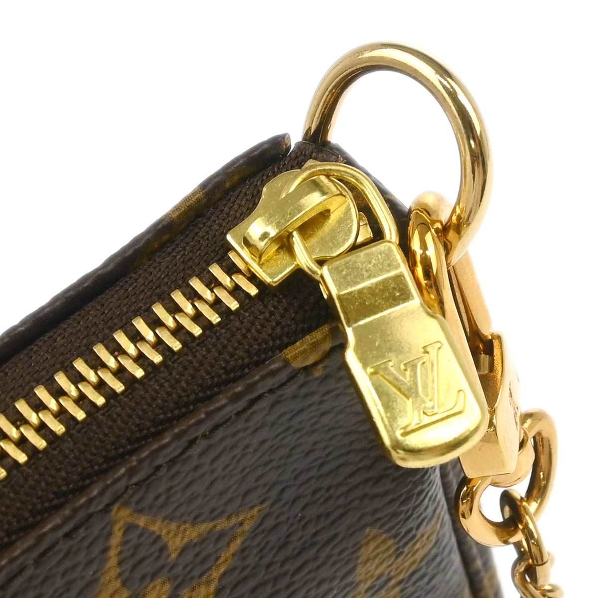 Louis Vuitton 2007 Monogram Mini Pochette Accessoires Handbag M60153