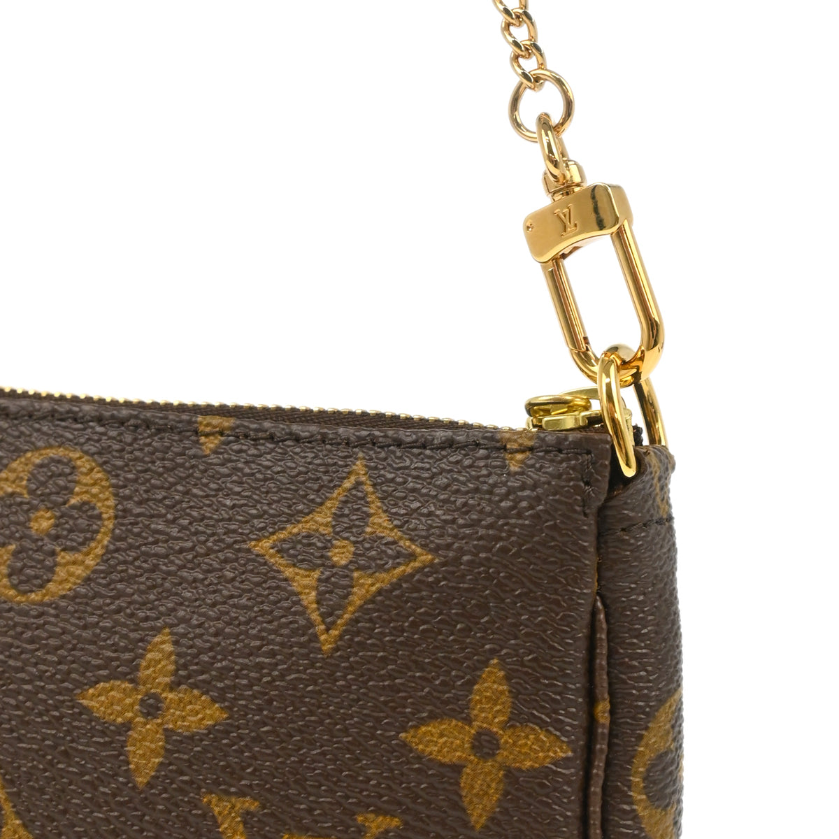 Louis Vuitton 2005 Monogram Mini Pochette Accessoires Handbag M58009