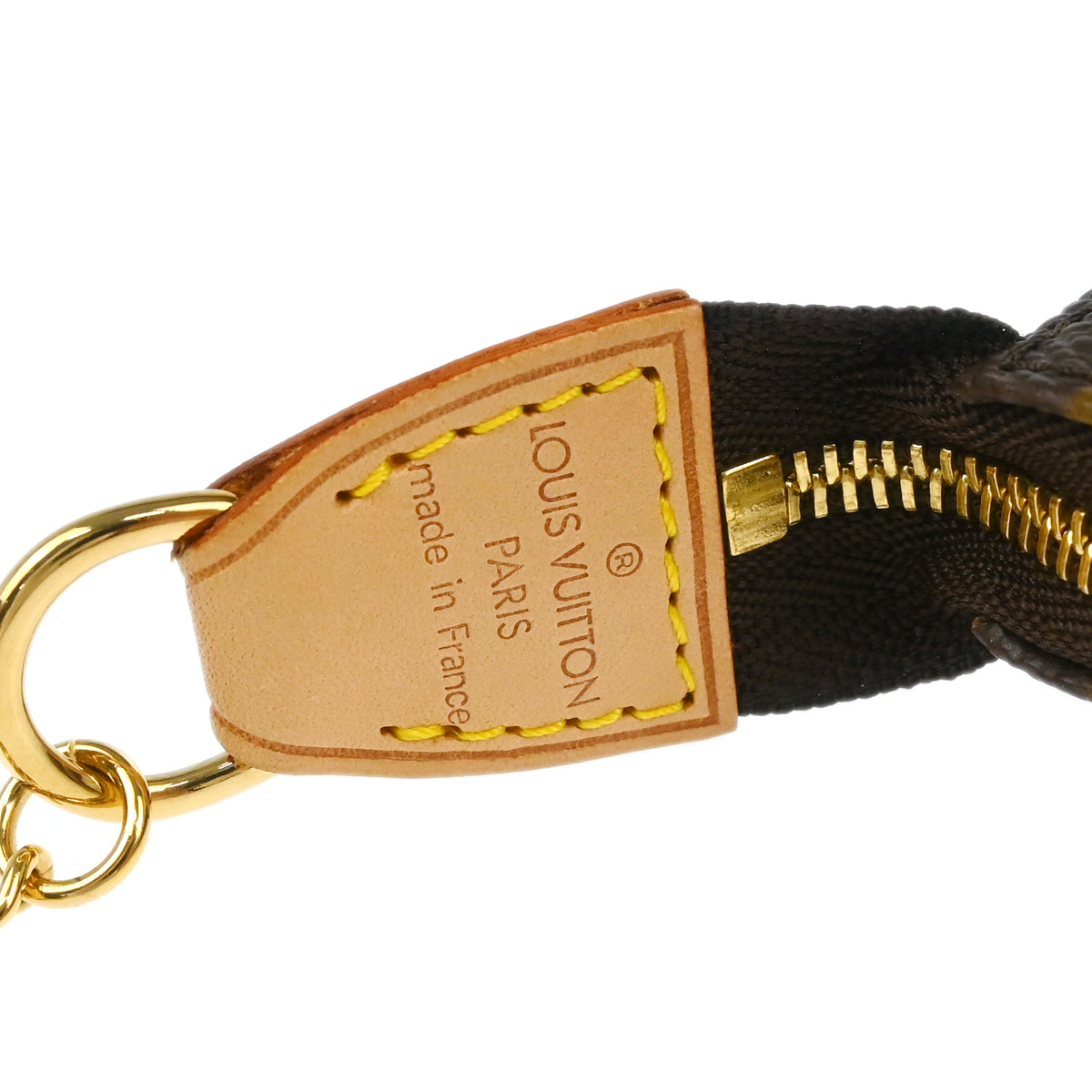 Louis Vuitton 2005 Monogram Mini Pochette Accessoires Handbag M58009