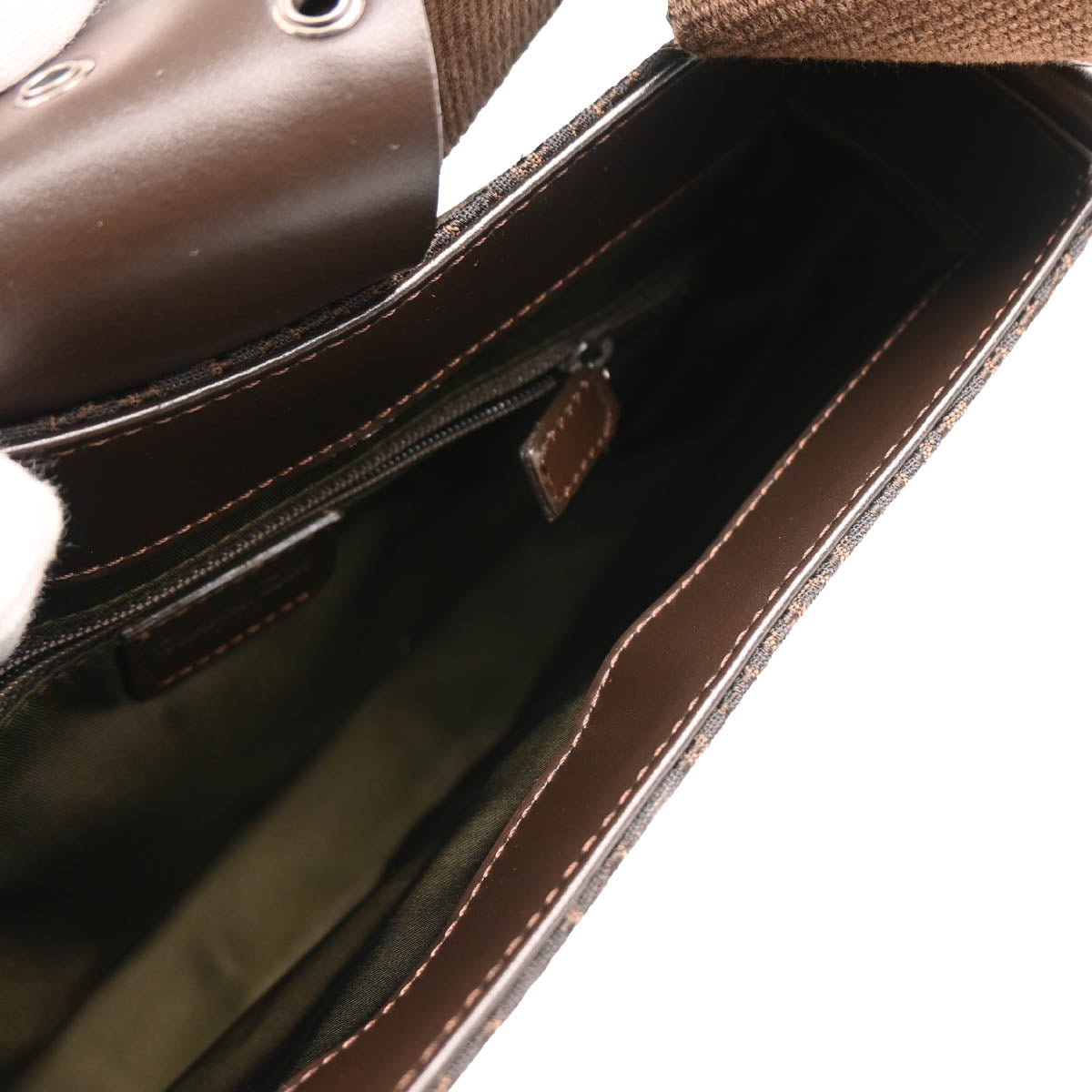 Christian Dior 2002 Brown Trotter Street Chic Shoulder Bag