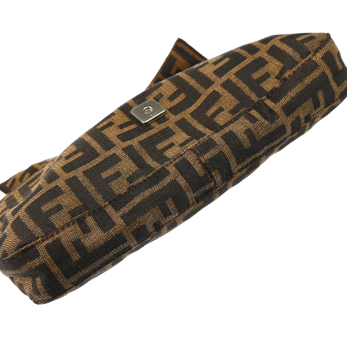 Fendi Brown Zucca Baguette Handbag