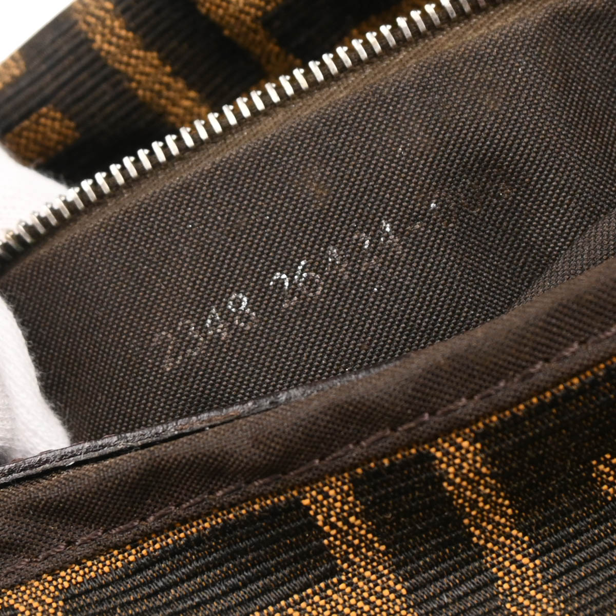 Fendi Brown Zucca Baguette Handbag