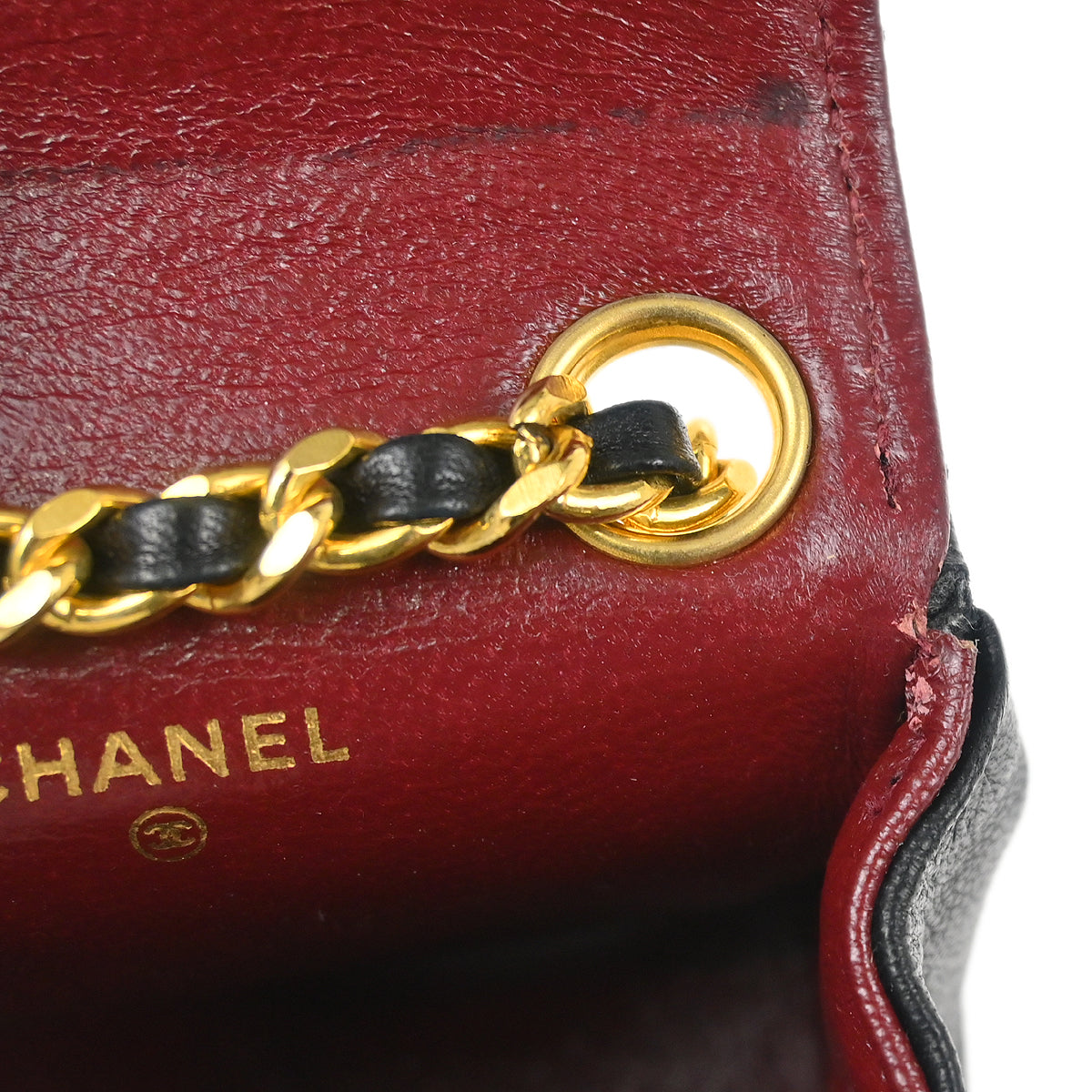 Chanel Black Lambskin Classic Flap Micro Bum Belt Bag