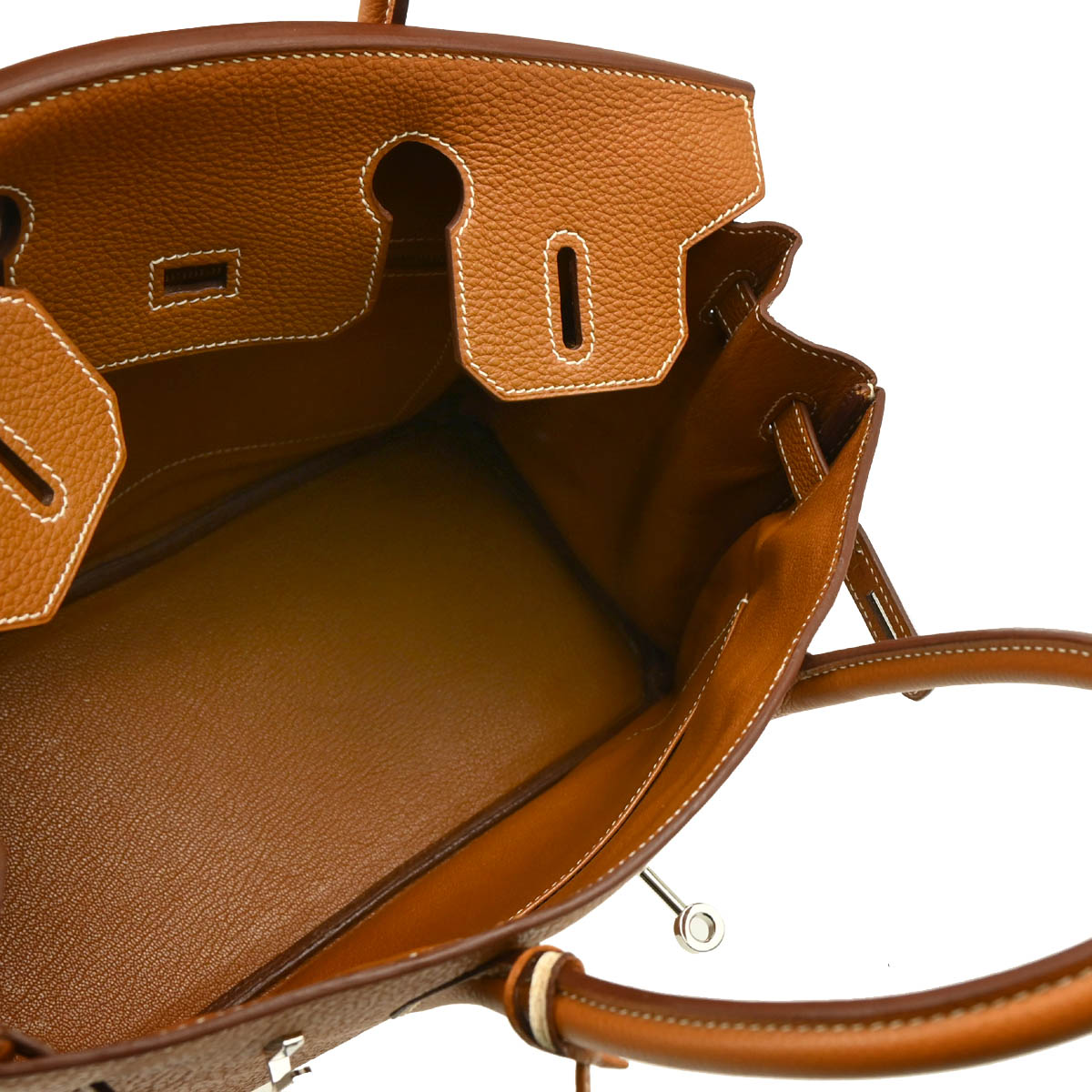 Hermes 2003 Gold Togo Birkin 30 Handbag