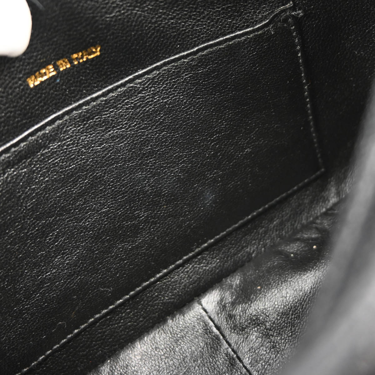 Chanel 1991-1994 Black Caviar Camera Bag