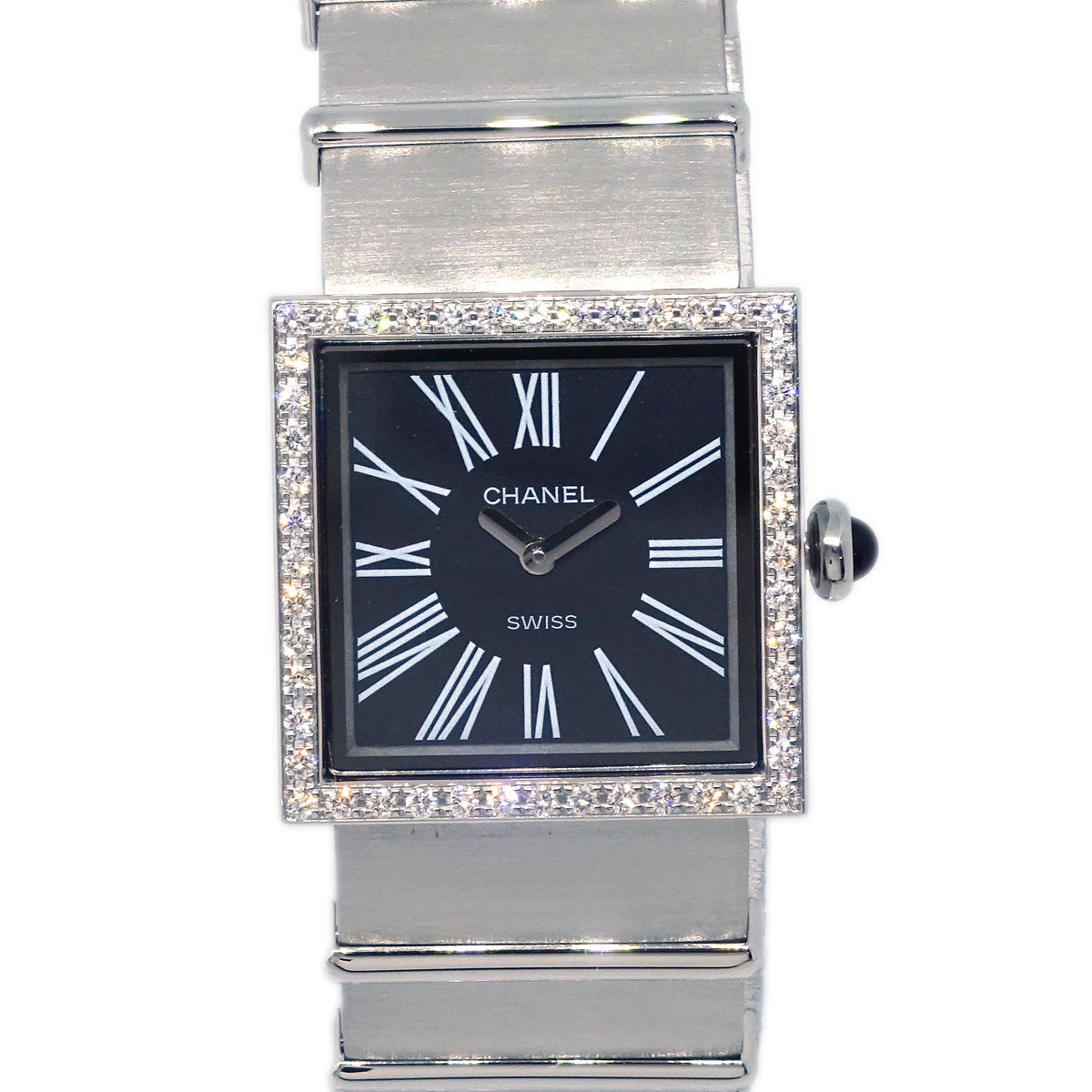 Chanel Mademoiselle Watch SS Diamond