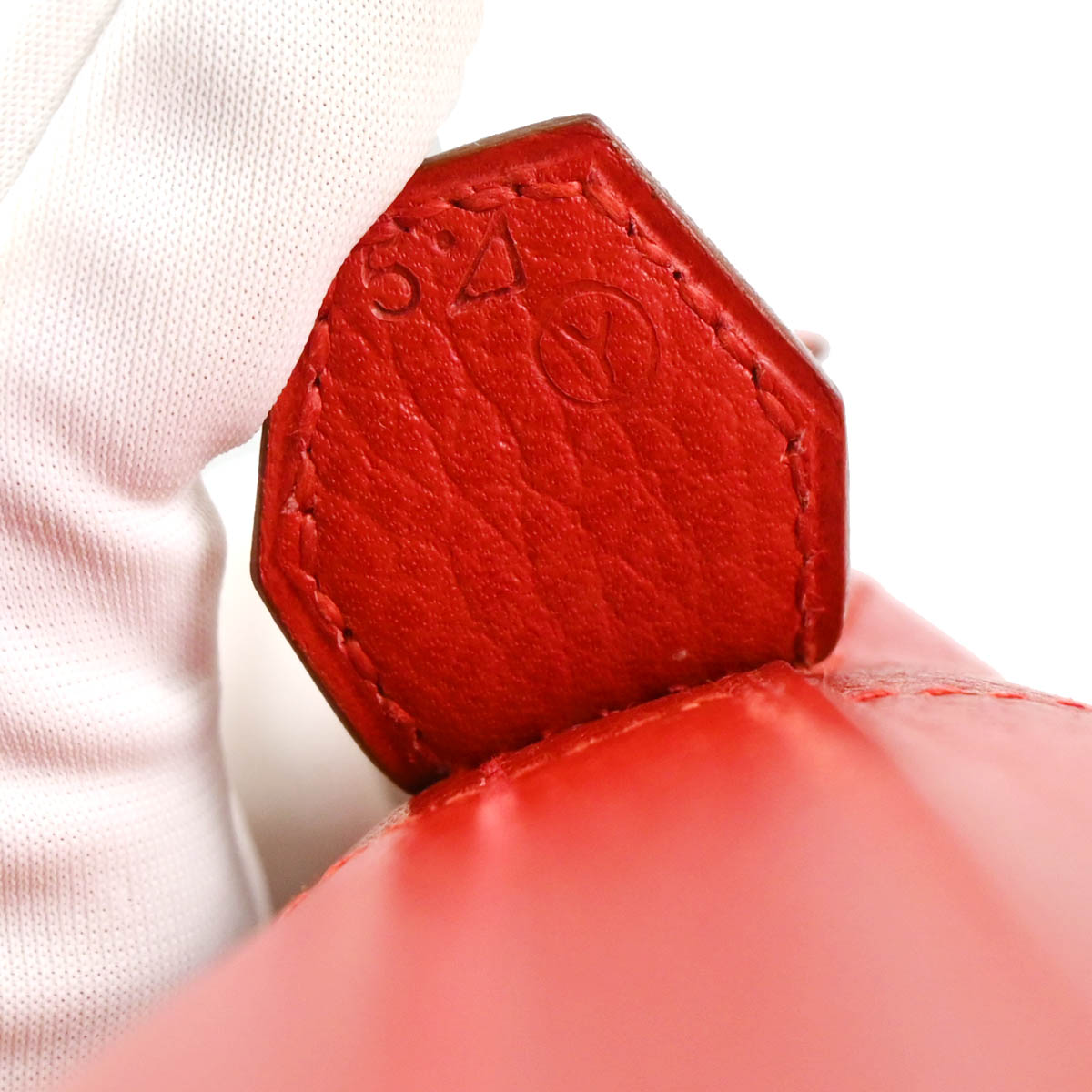 Hermes 1995 Rouge Vif Ardennes Bolide 35 2way Shoulder Handbag