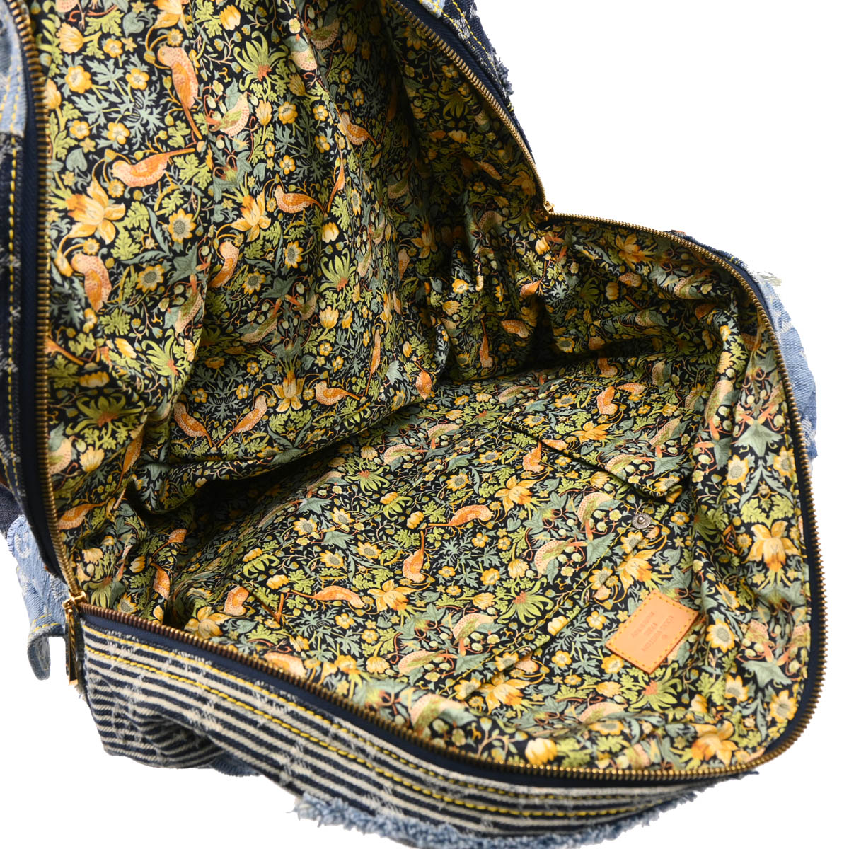 Louis Vuitton 2007 Monogram Denim Patchwork Bowly Shoulder Bag M95376
