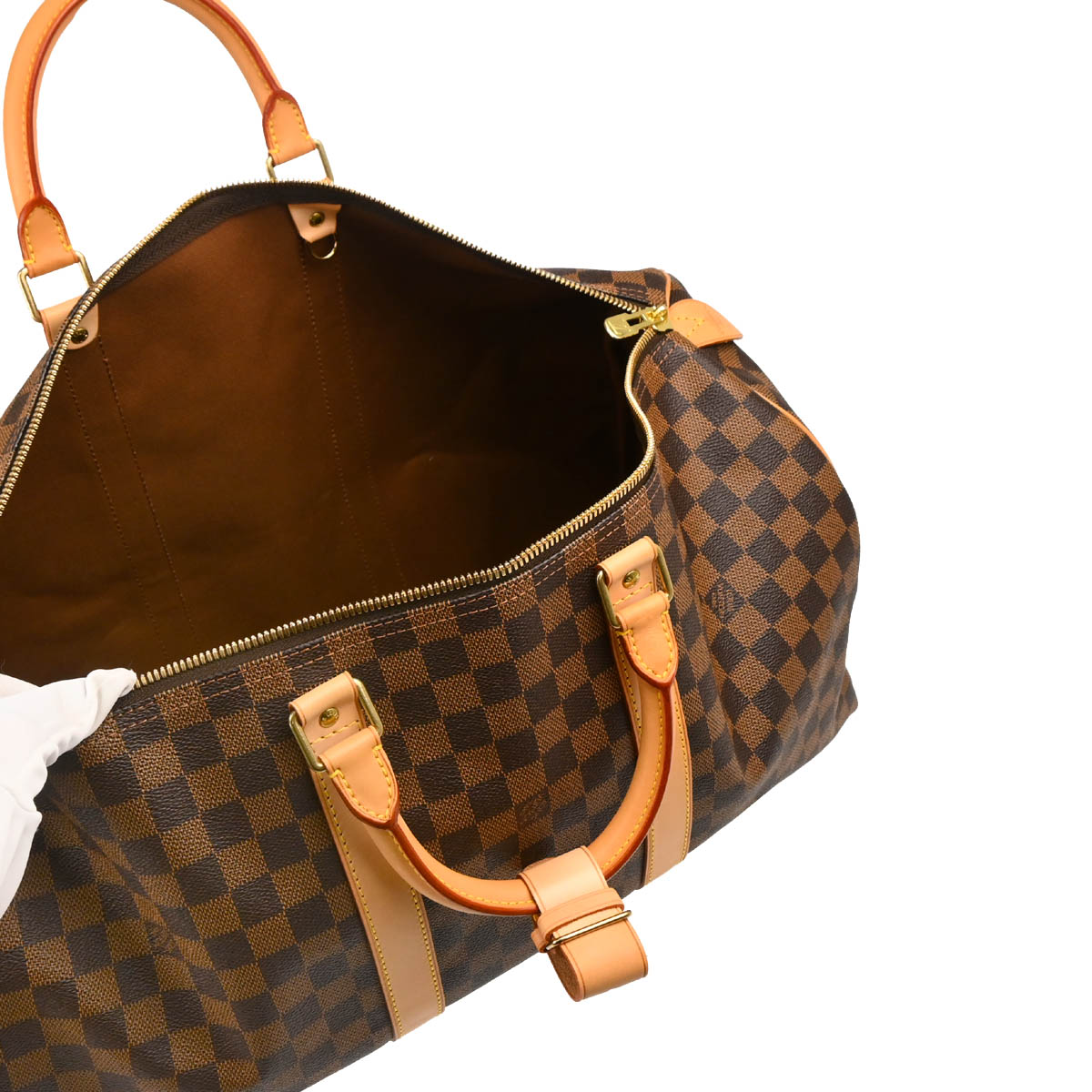 Louis Vuitton 2004 Damier Keepall 50 Travel Duffle Handbag