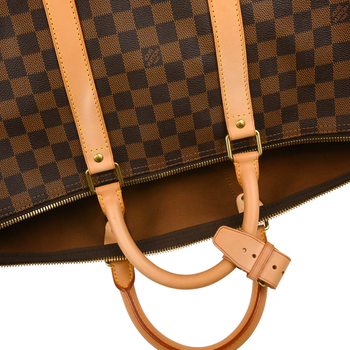 Louis Vuitton 2004 Damier Keepall 50 Travel Duffle Handbag