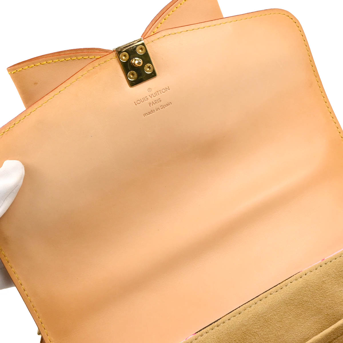 Louis Vuitton 2003 Monogram Cherry Blossom Sac Retro PM Handbag M92012