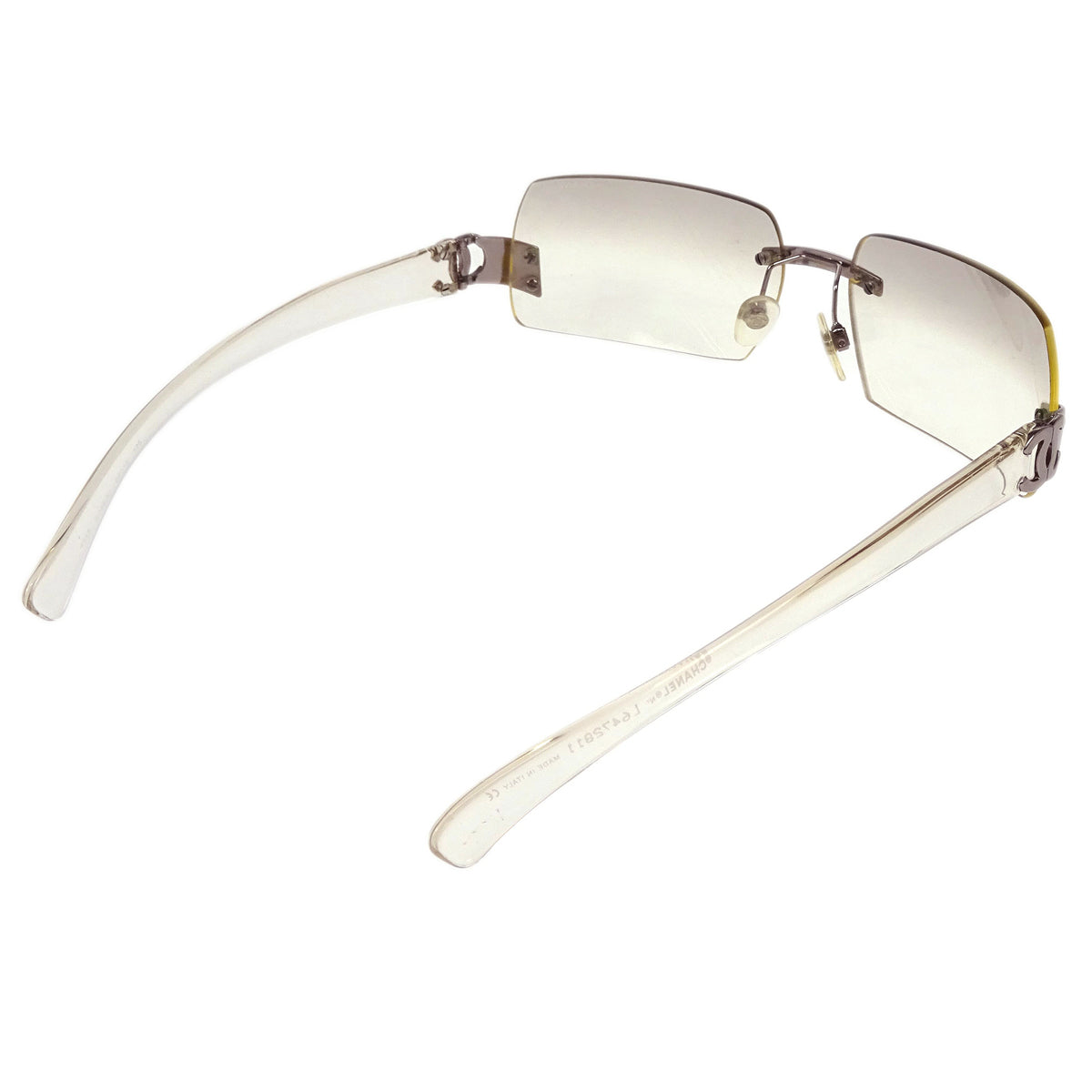 Chanel Sunglasses Eyewear Gray Small Good