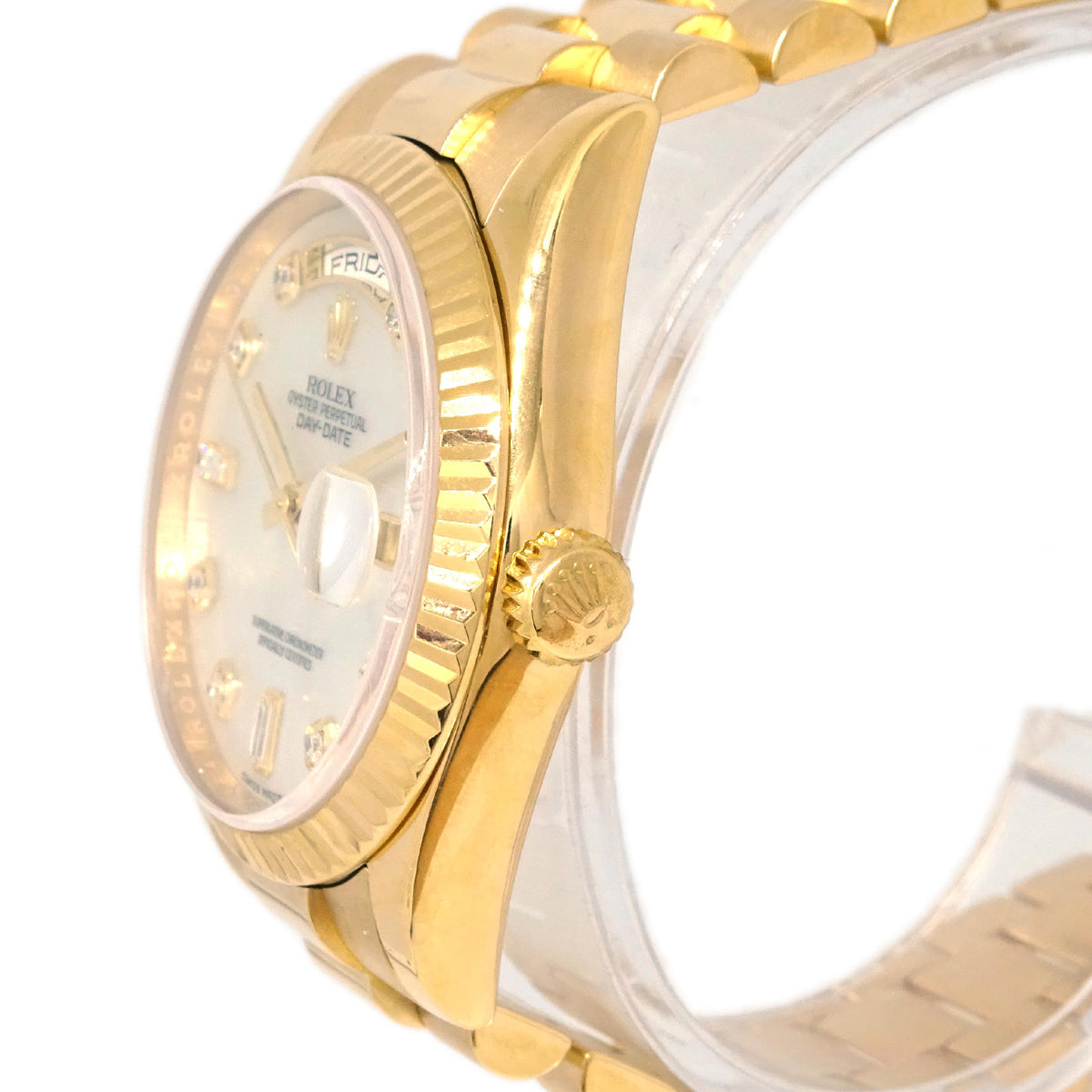 Rolex Oyster Perpetual Day Date Ref.118238 Self-winding Watch 36mm 18KYG