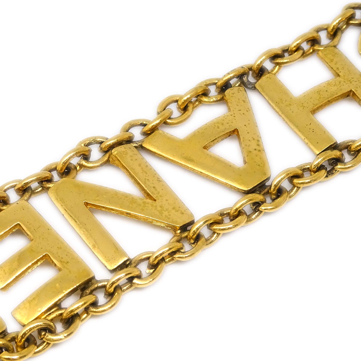 Chanel CC Gold Chain Belt Small Good