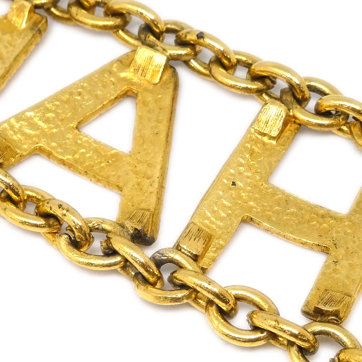 Chanel CC Gold Chain Belt Small Good