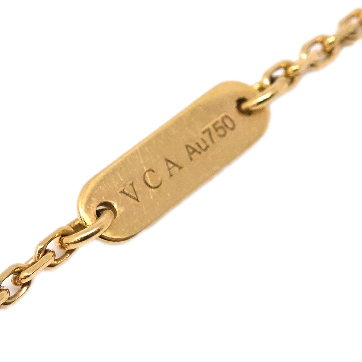 Van Cleef & Arpels Alhambra Pendant Necklace Au750 JE442675