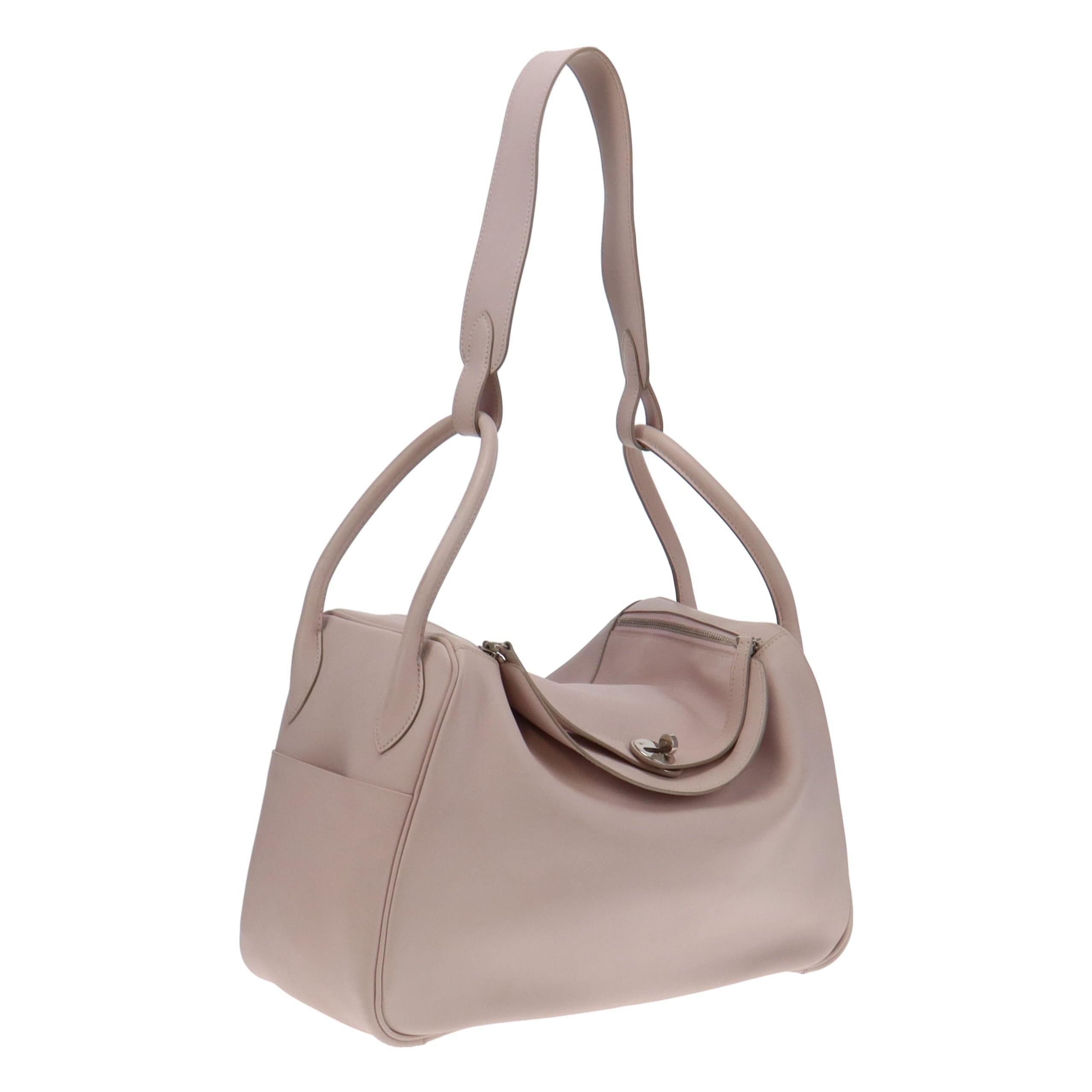 Hermes Lindy 34 Veau Swift Rose 2007