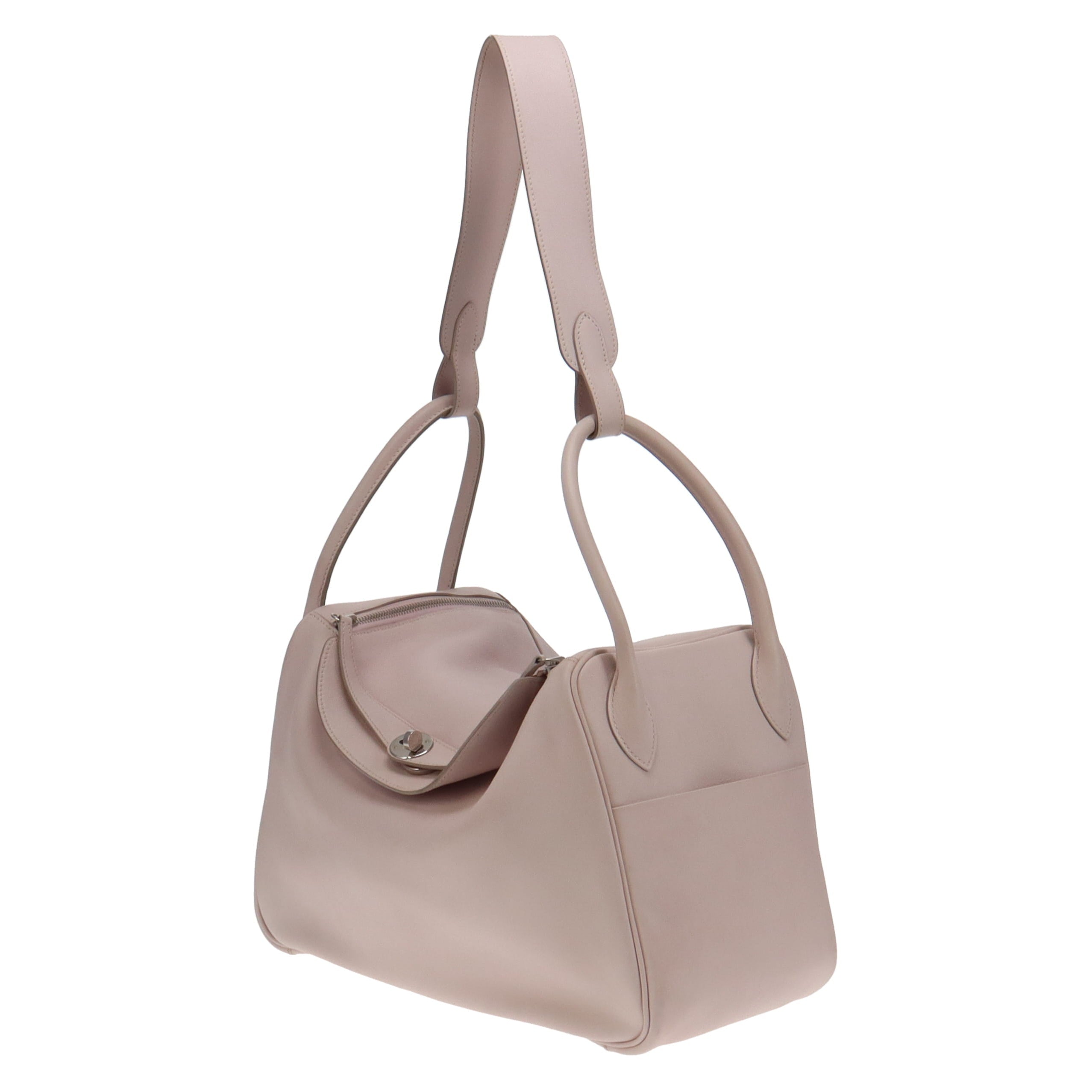 Hermes Lindy 34 Veau Swift Rose 2007