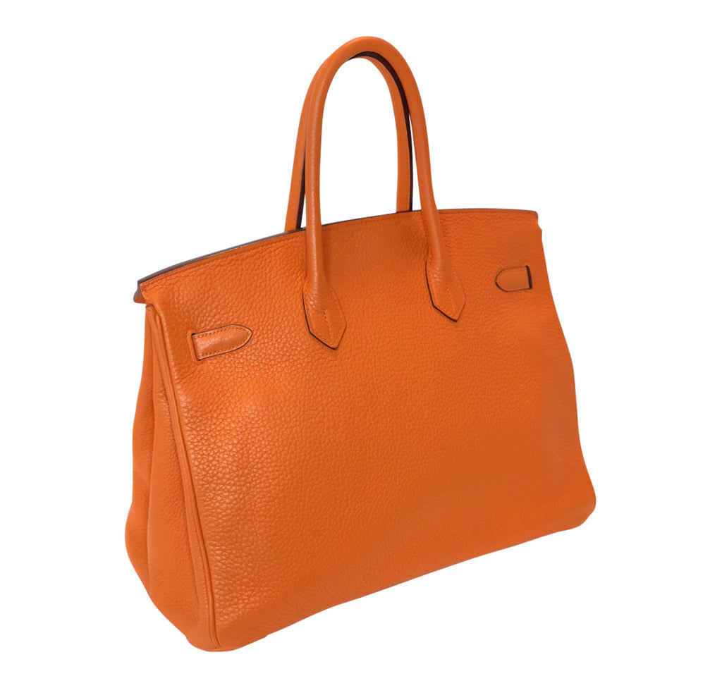 Hermès Birkin 35 Orange Togo PHW