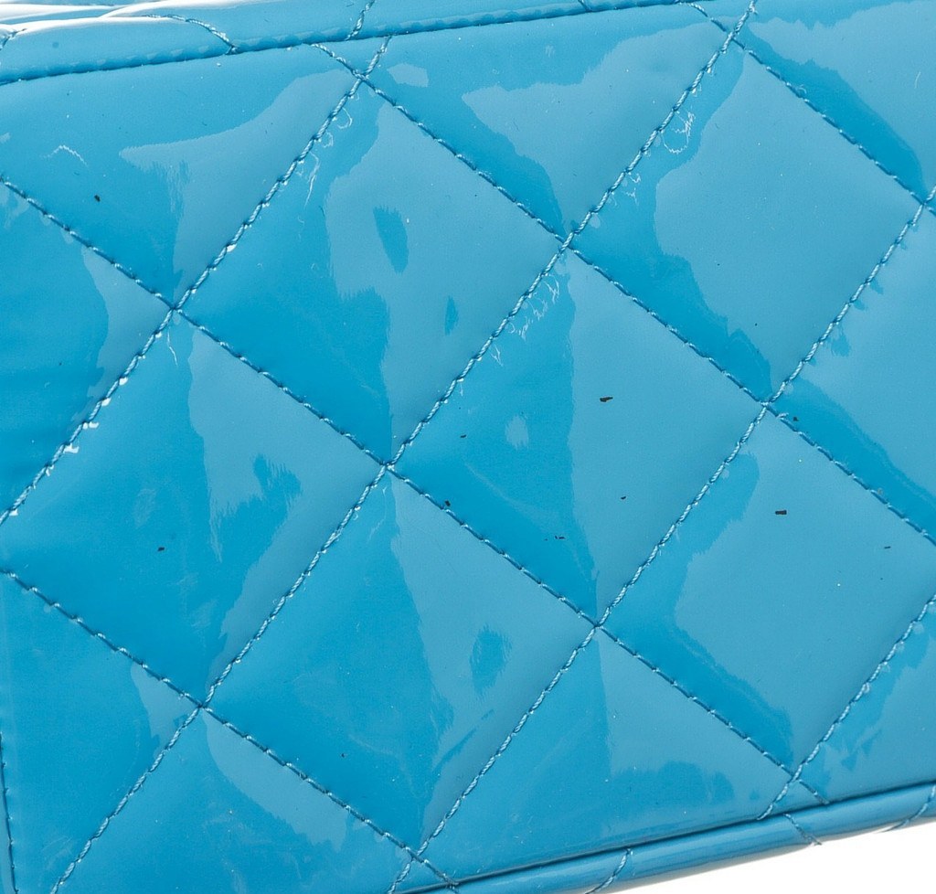 Chanel Jumbo Flap Shoulder Bag Blue