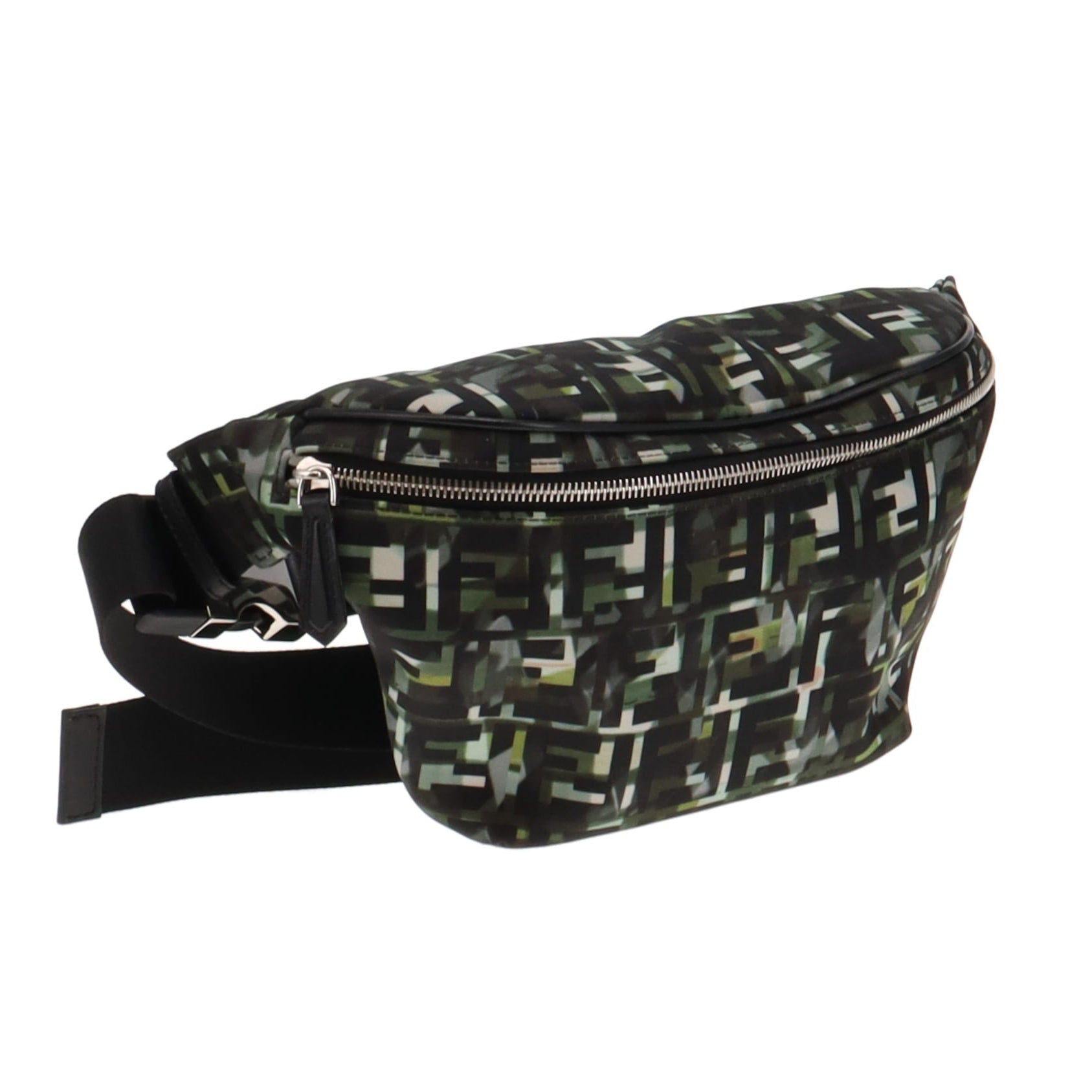 Fendi Camouflage Nylon Belt Bag