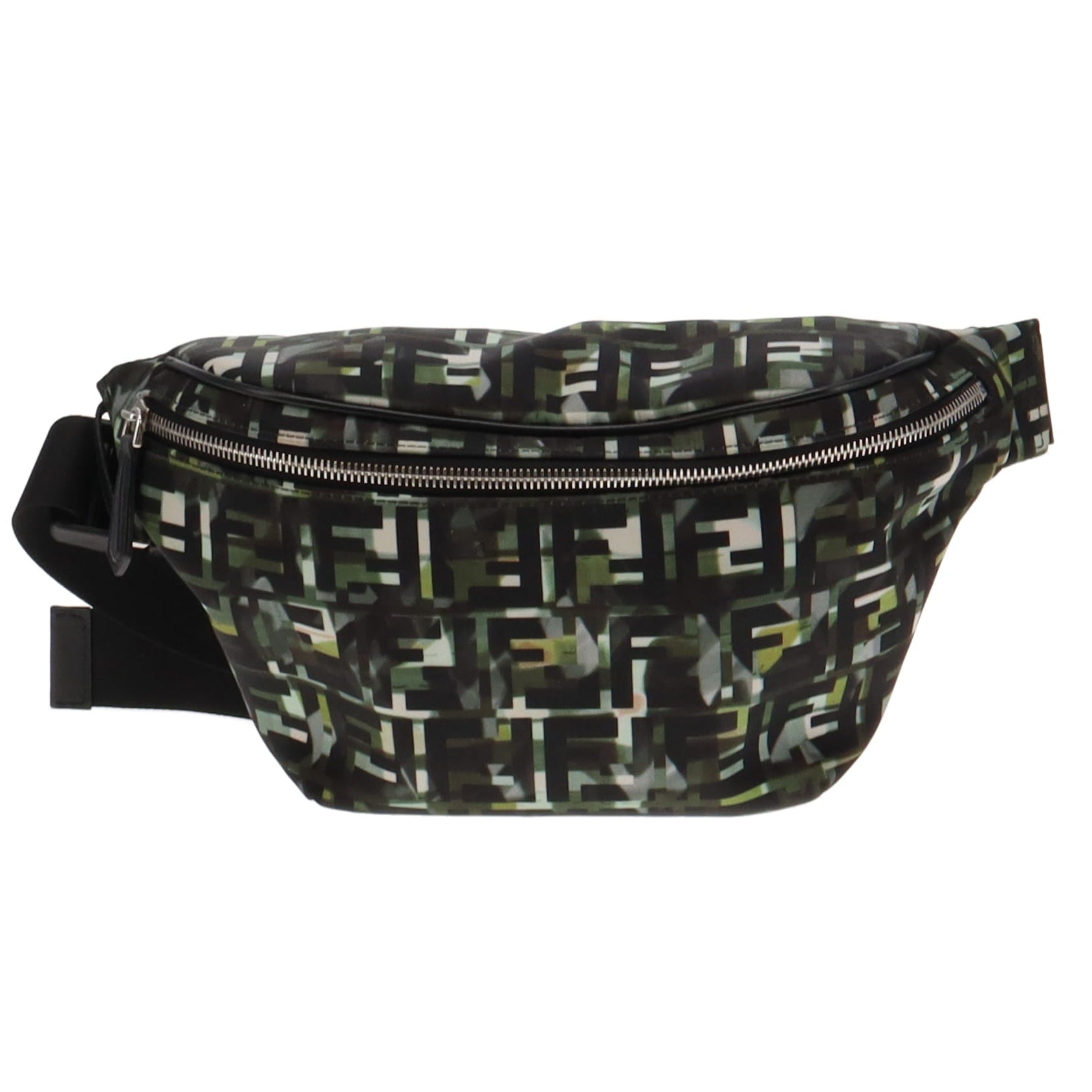 Fendi Camouflage Nylon Belt Bag