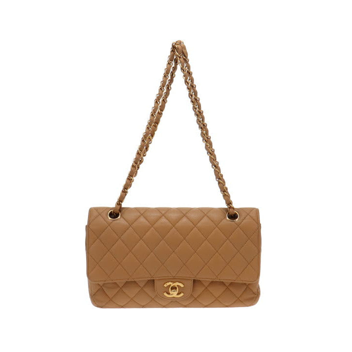 Chanel Classic Beige Caviar Medium Double Flap 2005/06