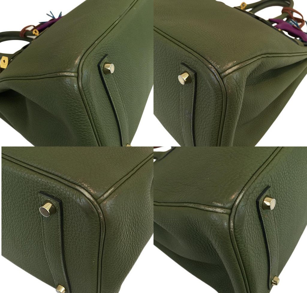 Hermès Birkin 35 Bag Canopee Green