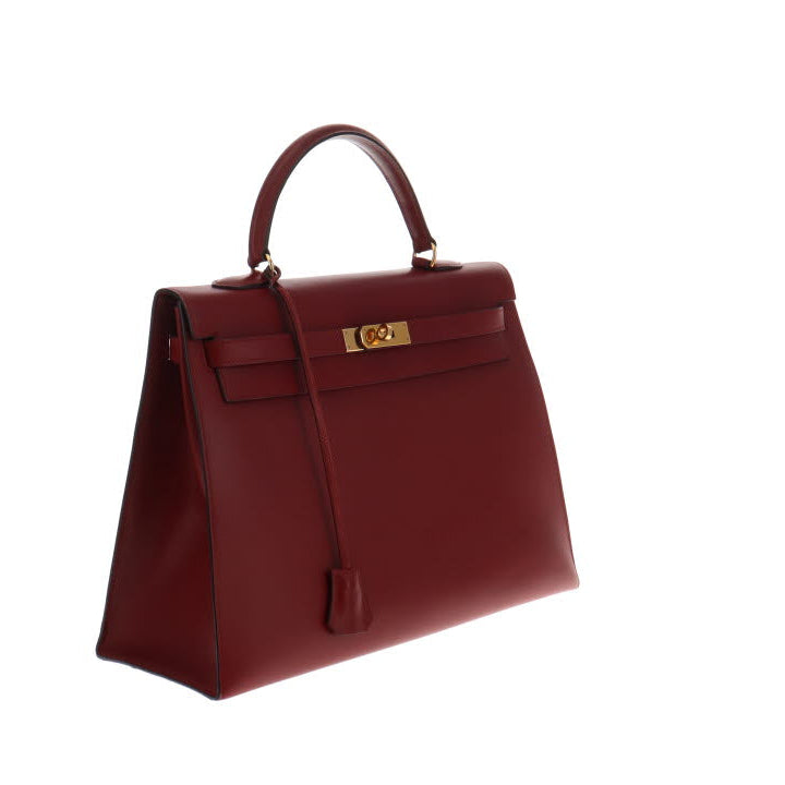 Hermes Sellier Rouge H Kelly 35 1996