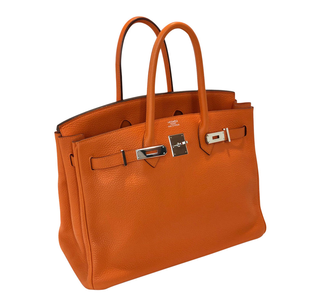 Hermès Birkin 35 Orange Togo PHW
