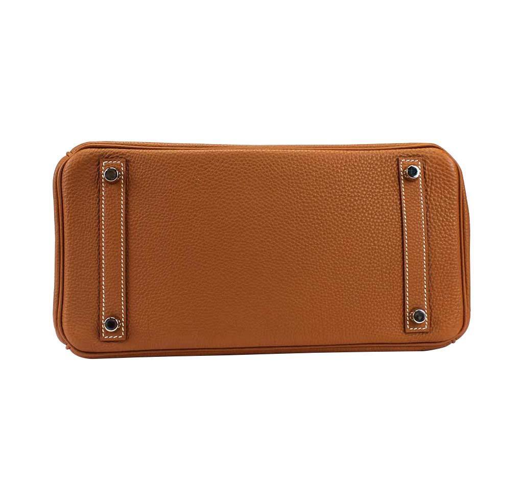 Hermès Birkin 30 Gold Bag Togo Leather