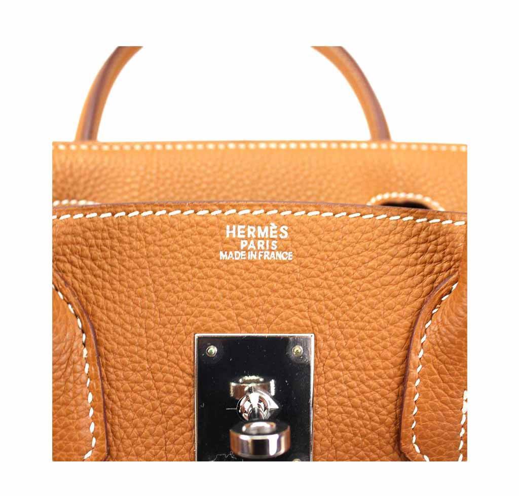 Hermès Birkin 30 Gold Bag Togo Leather