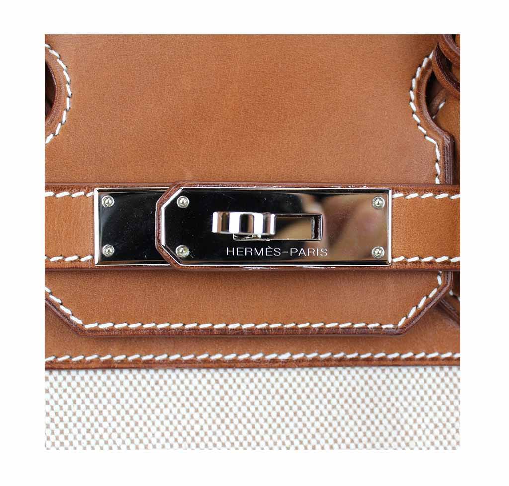 Hermès Birkin 30 Bag Toile Natural