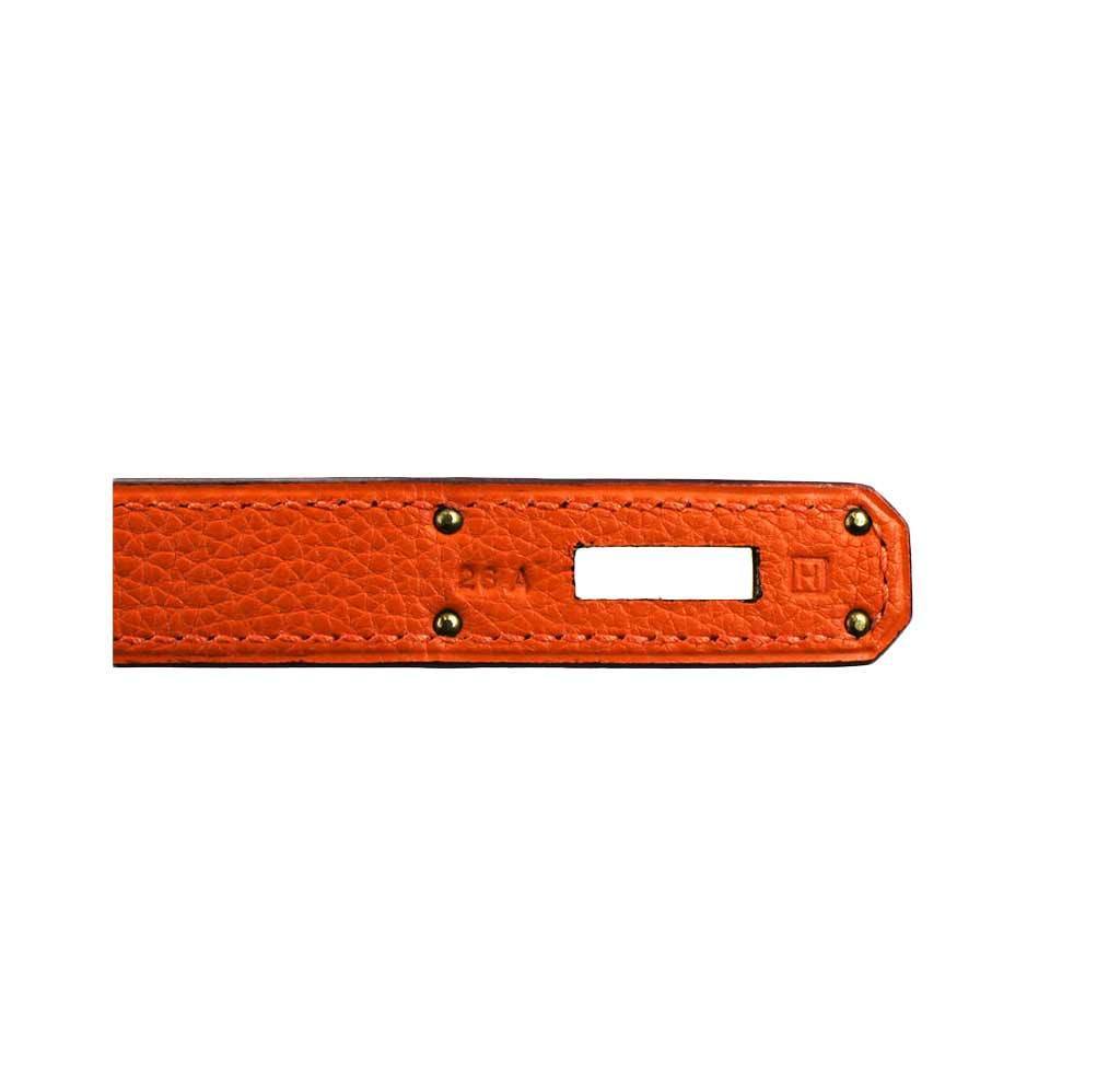 Hermès Birkin 30 Orange Bag PHW