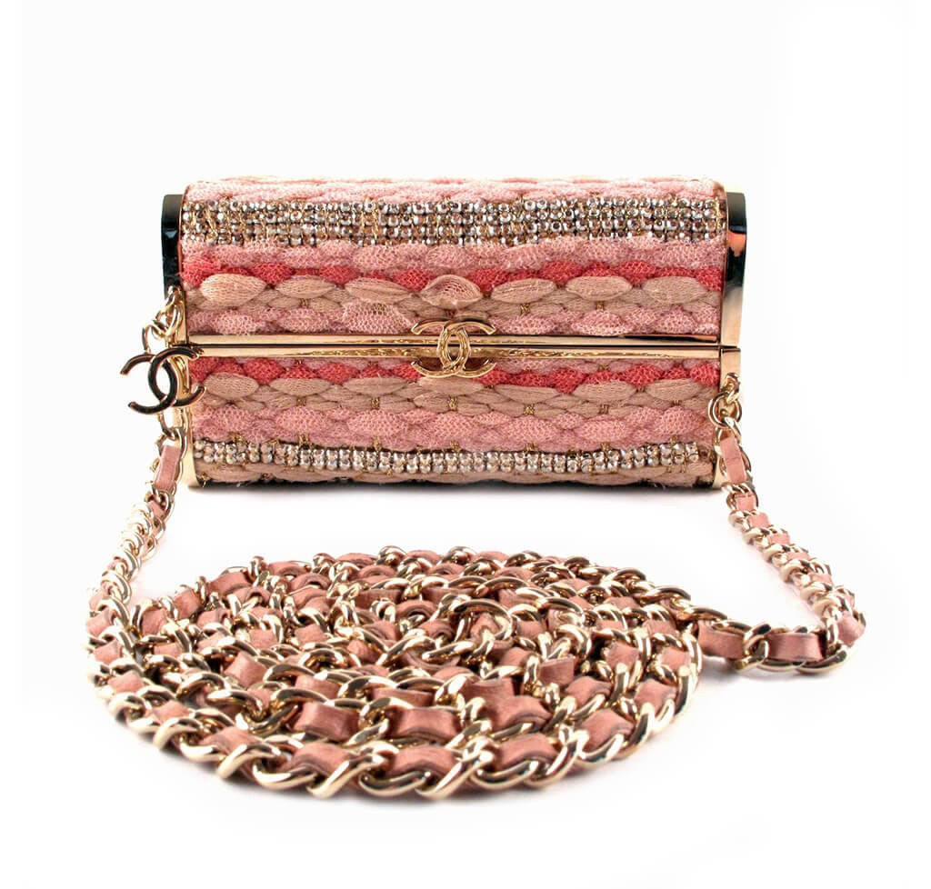 Chanel Box Minaudiere Shoulder Bag Limited Edition