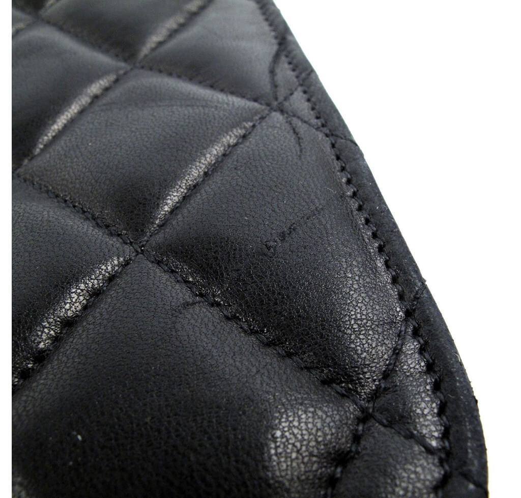 Chanel Bag Maxi Shoulder Black Lambskin Leather