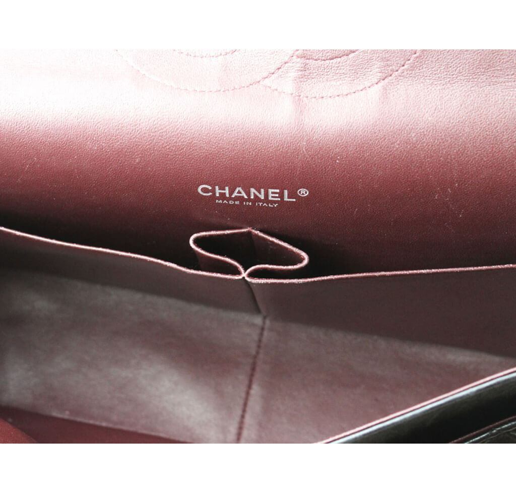 Chanel Shoulder Flap Maxi Bag Black