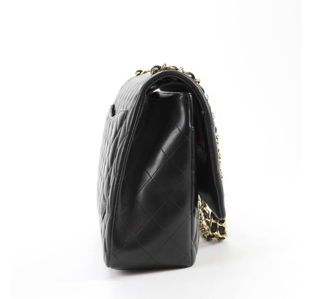 Chanel Maxi Shoulder Bag Black GHW