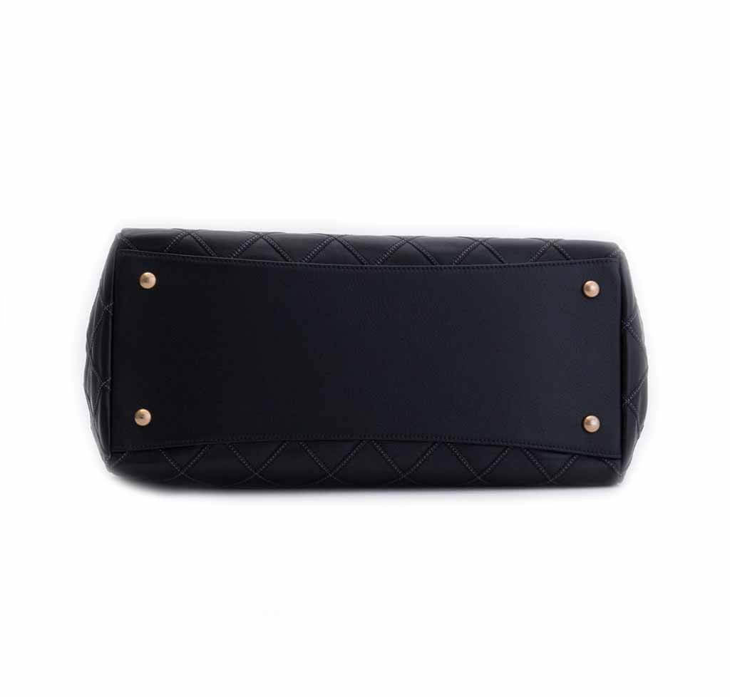 Chanel Sac Accordion Bag Black