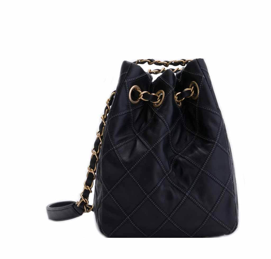 Chanel Sac Accordion Bag Black