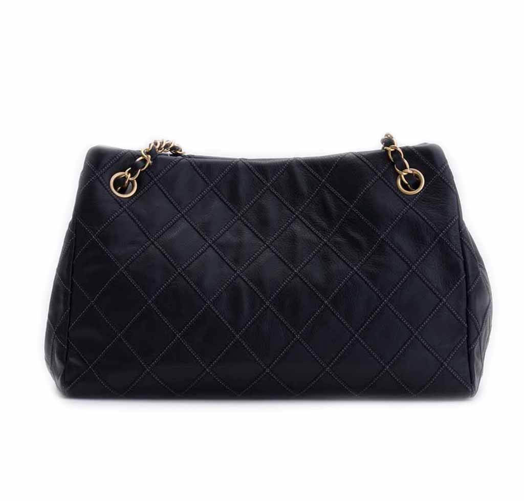 Chanel Sac Accordion Bag Black