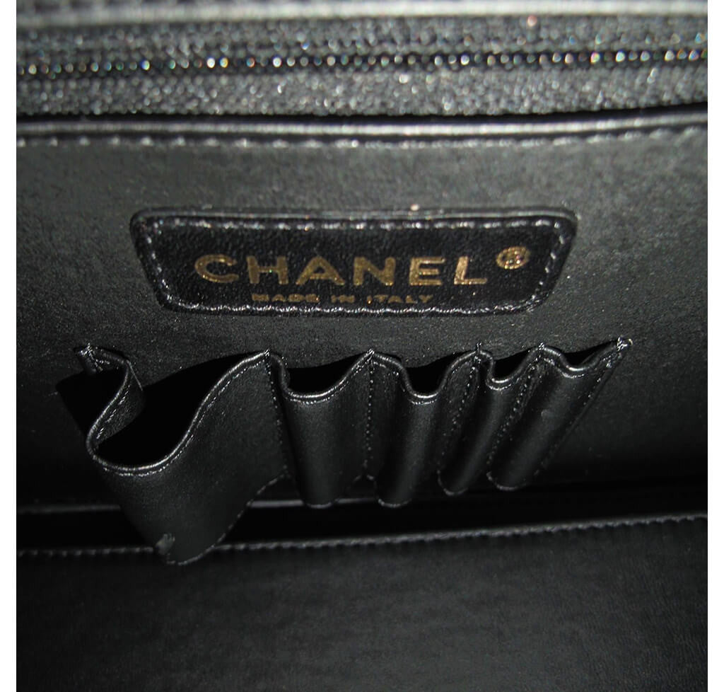 Chanel Vanity Bag Black