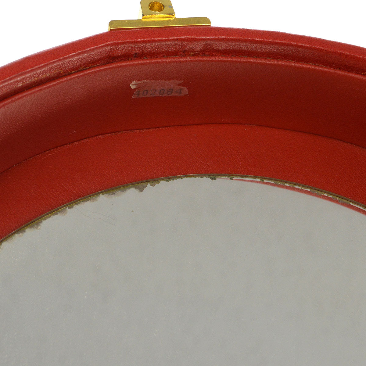 Chanel 1986-1988 Red Lambskin Vanity handbag