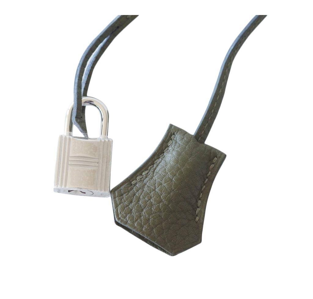 Hermès Birkin 35 Vert Veronese Fjord Bag