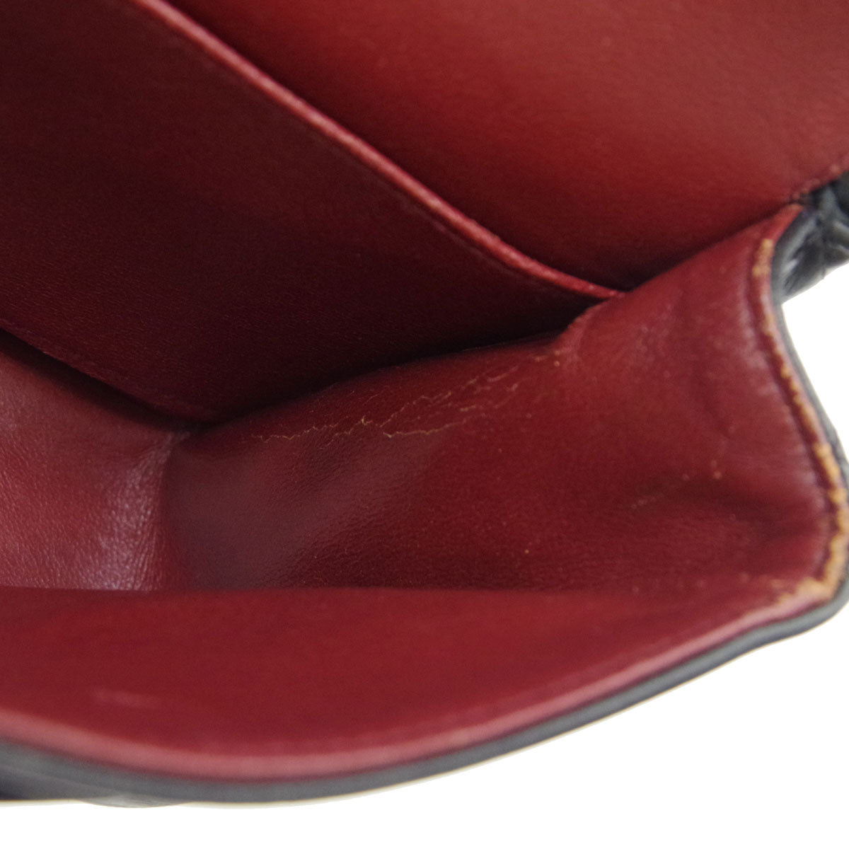 Chanel 1997-1999 Black Lambskin Small Classic Double Flap Shoulder Bag
