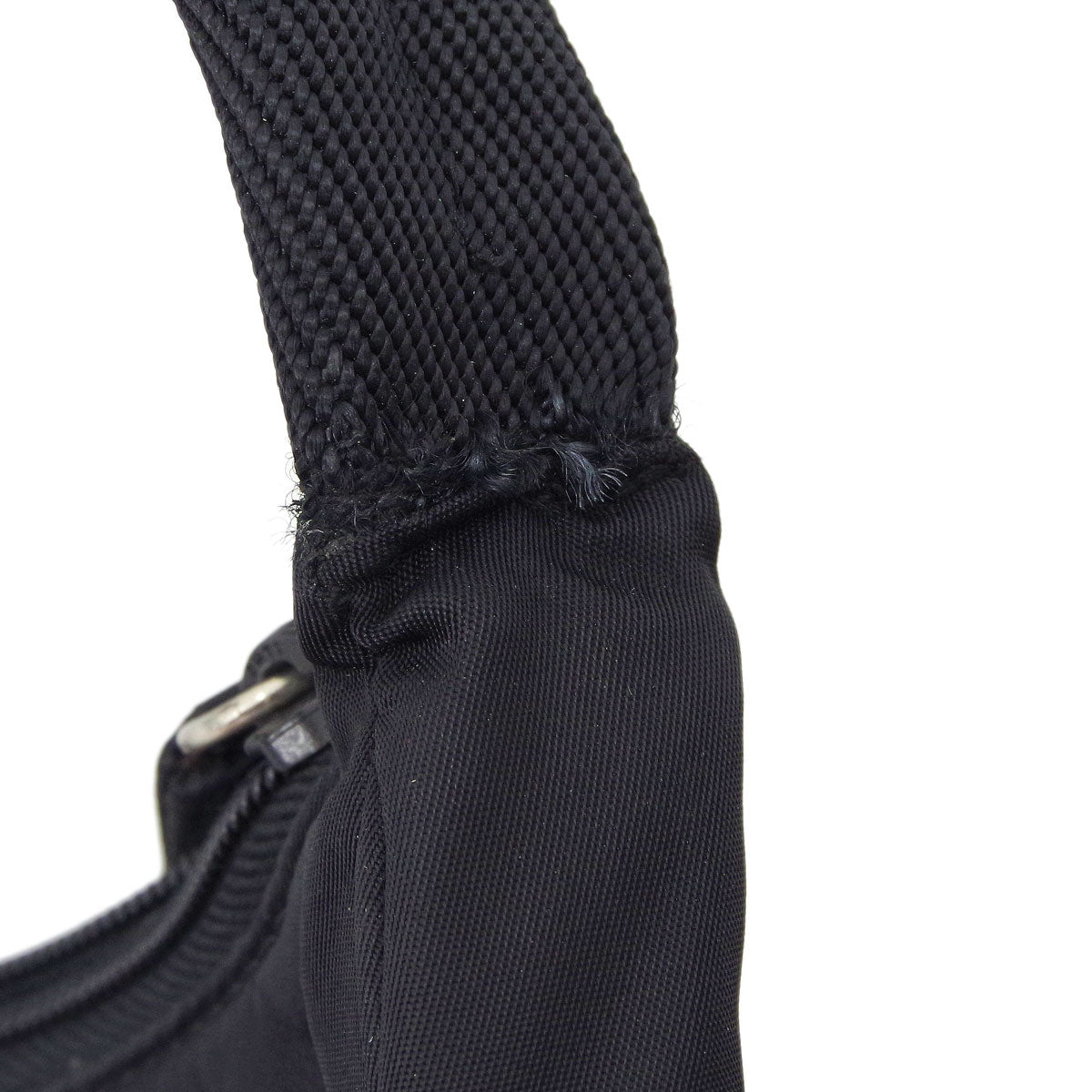 Prada Black Nylon Handbag