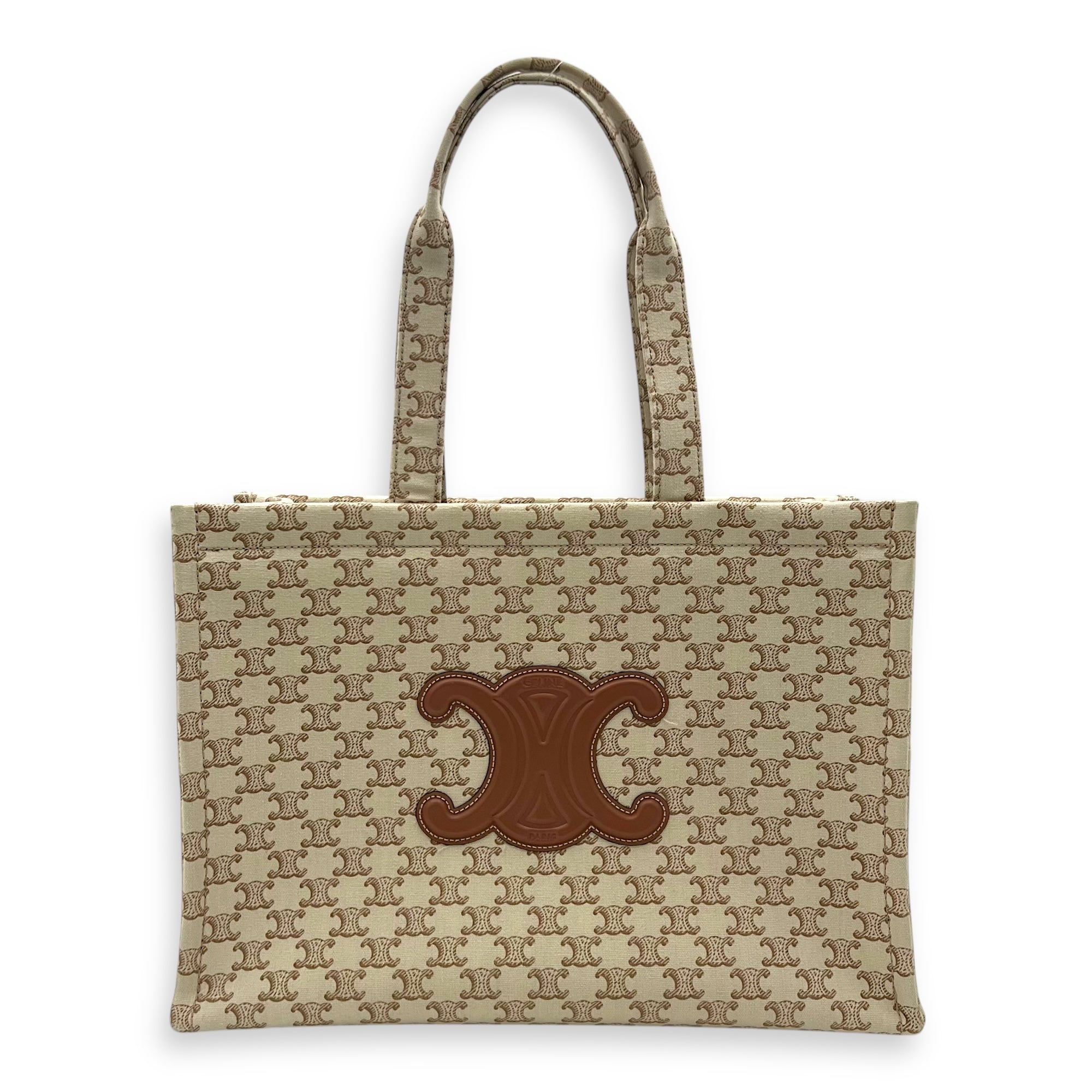 Cabas Thais Tote Bag Beige in Canvas