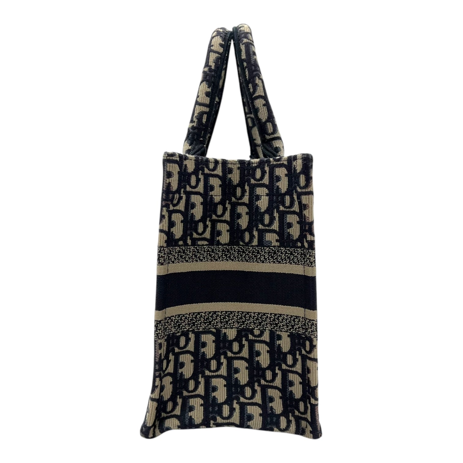 Book Tote Tote Bag Small Blue in Jacquard