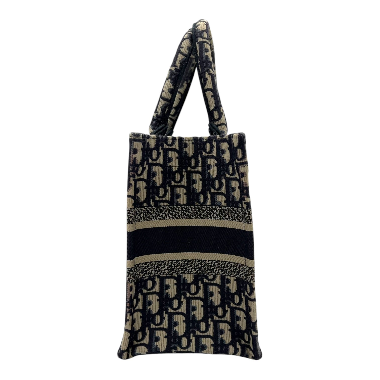 Book Tote Tote Bag Small Blue in Jacquard